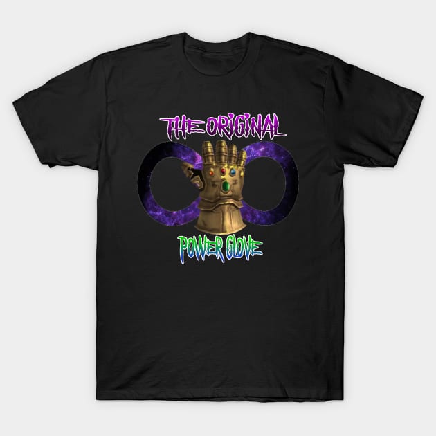 The original power glove T-Shirt by Cult Classic Clothing 